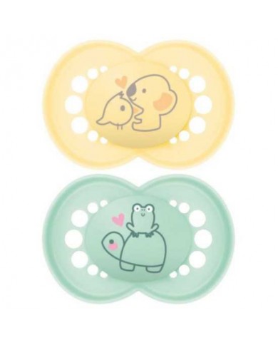 Sucettes Original - 6-16mois - Yellow/mint Sucettes Original - 6-16mois - Yellow/mint