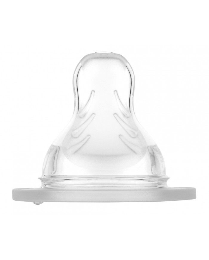 Lot de 2 tétines X en silicone - 6 mois+ - Liquide épais