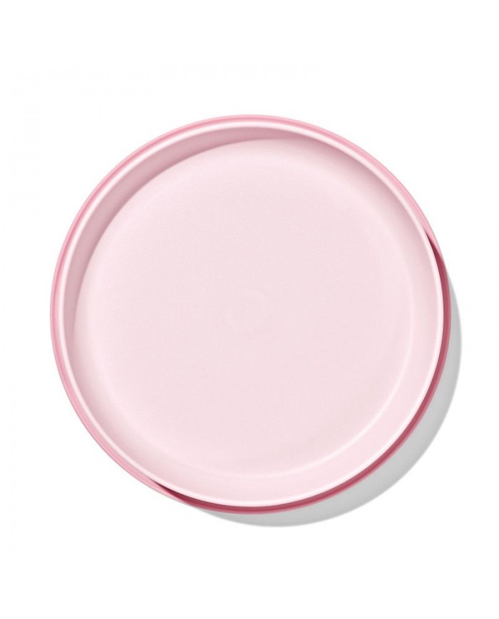 Assiette avec ventouse en silicone Stick & stay - Blossom
