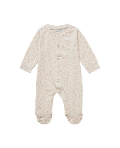 Pyjama avec pieds Bement - Warm taupe allover print Pyjama avec pieds Bement - Warm taupe allover print