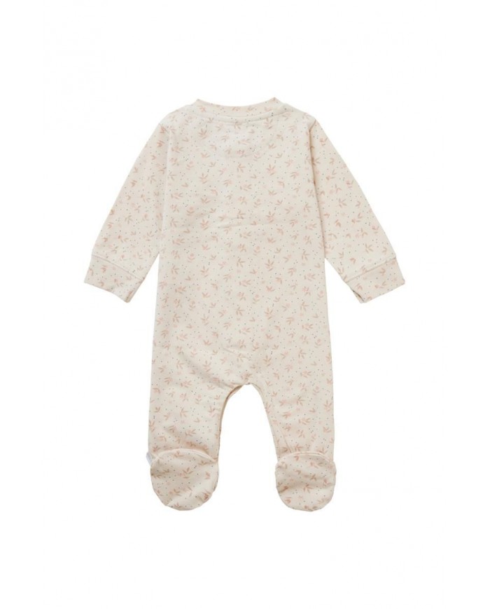 Pyjama avec pieds Bement - Warm taupe allover print