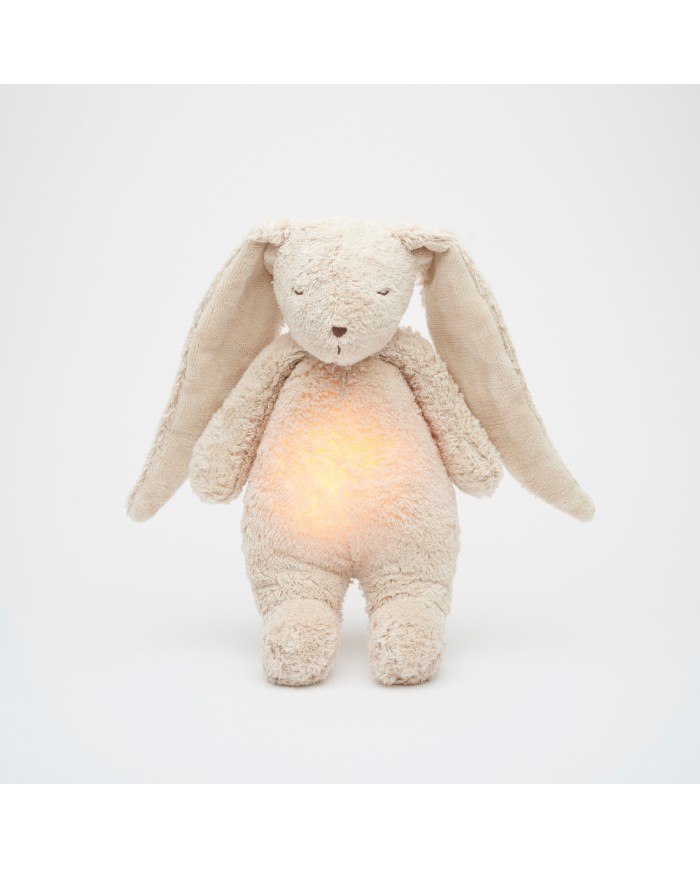 Peluche veilleuse lapin Sand nature 2.0