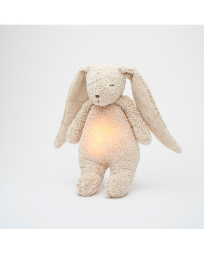 Peluche veilleuse lapin Sand nature 2.0