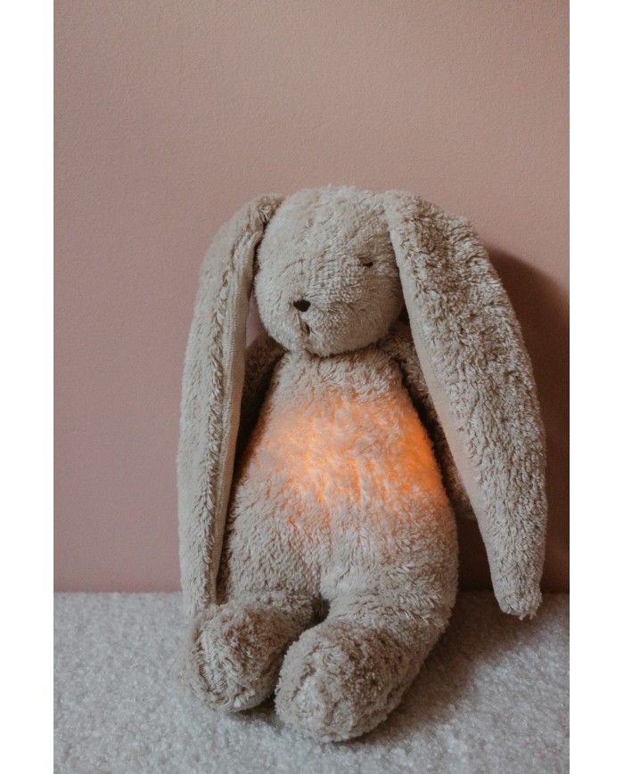 Peluche veilleuse lapin Sand nature 2.0