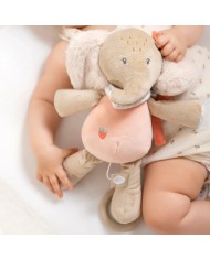 Peluche musicale éléphant Oli - Flo, Ernest & Oli