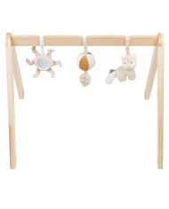 Train de blocs en bois - rose - Fairy Garden