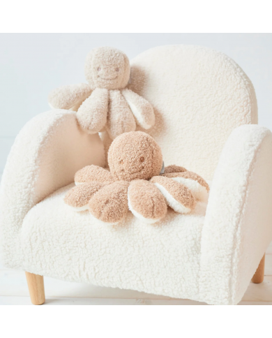 Peluche Pieuvre - Teddy beige
