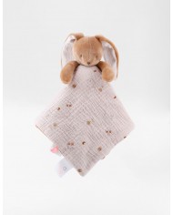 Doudou Noann 35 cm liberty - Caramel