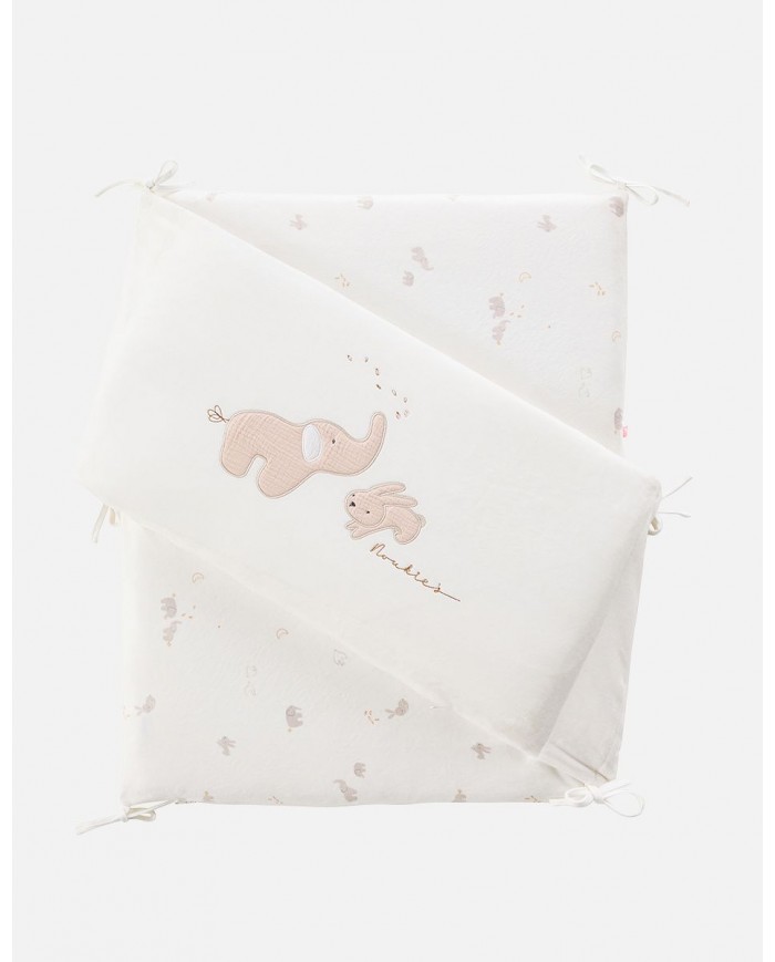 Tour de lit, en Veloudoux - Bali, Moka & Snow