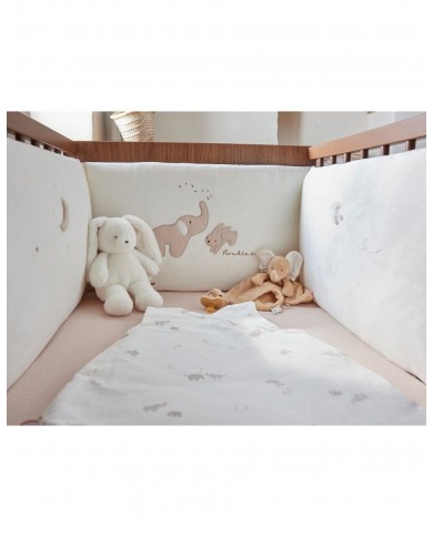 Tour de lit, en Veloudoux - Bali, Moka & Snow