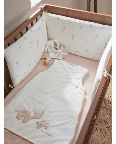 Tour de lit, en Veloudoux - Bali, Moka & Snow