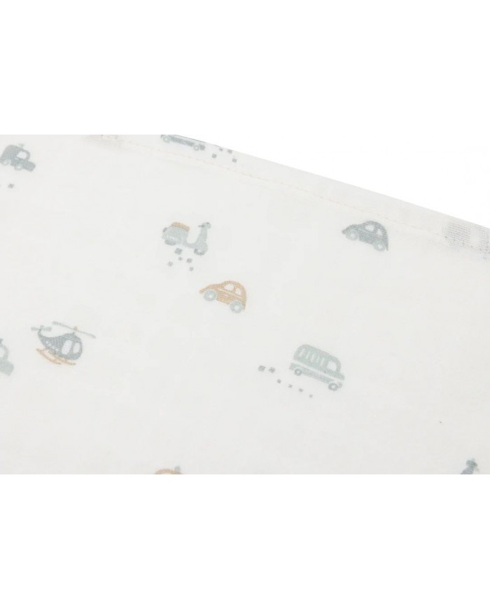 Lot de 3 Tétras Gaze de Coton 70x70cm - On The Go Lot de 3 Tétras Gaze de Coton 70x70cm - On The Go