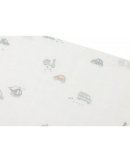 Lot de 3 Tétras Gaze de Coton 70x70cm - On The Go Lot de 3 Tétras Gaze de Coton 70x70cm - On The Go