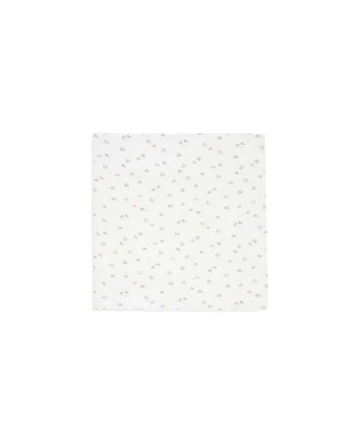Lot de 3 Tétras Gaze de Coton 70x70cm - On The Go Lot de 3 Tétras Gaze de Coton 70x70cm - On The Go