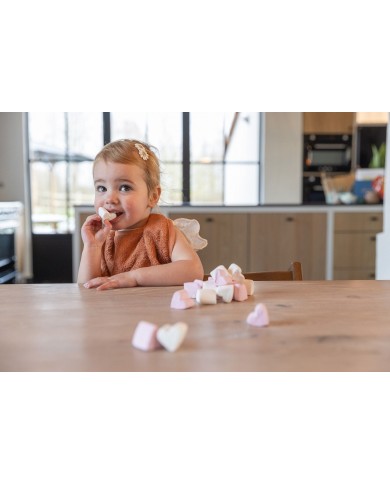 Bavoir 26x38cm - Sunrise Orange Bavoir 26x38cm - Sunrise Orange