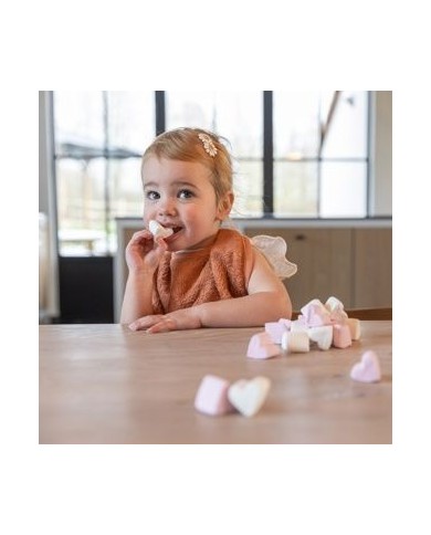 Bavoir waterproof 26x38cm - Sunrise Orange