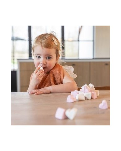 Bavoir XL Waterproof - 37x50cm - Sunrise Orange