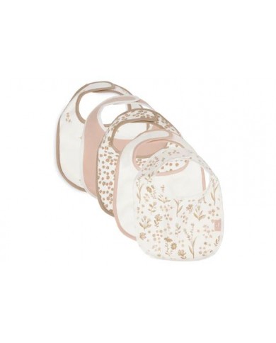 Lot de 5 bavoirs imperméables - Bloomy