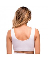 Brassiere de grossesse sans coutures Blanc M