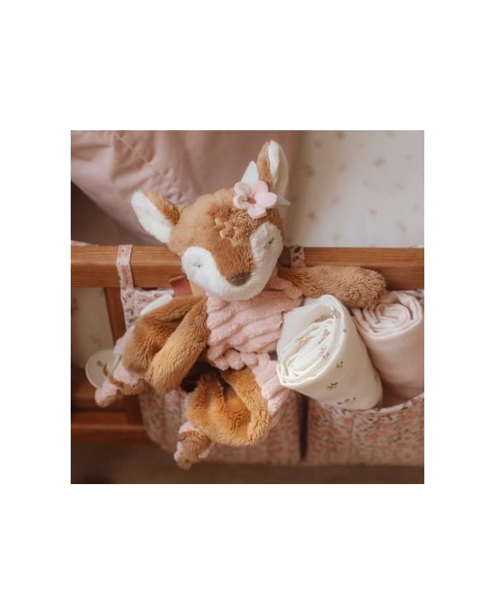 Doudou Faon velours rose - Fairy garden