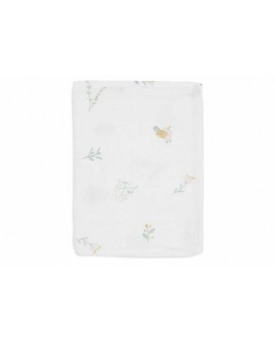 Lot de 3 Gants de Toilette Gaze de Coton 15x20cm - Lovely birds Lot de 3 Gants de Toilette Gaze de Coton 15x20cm - Lovely birds