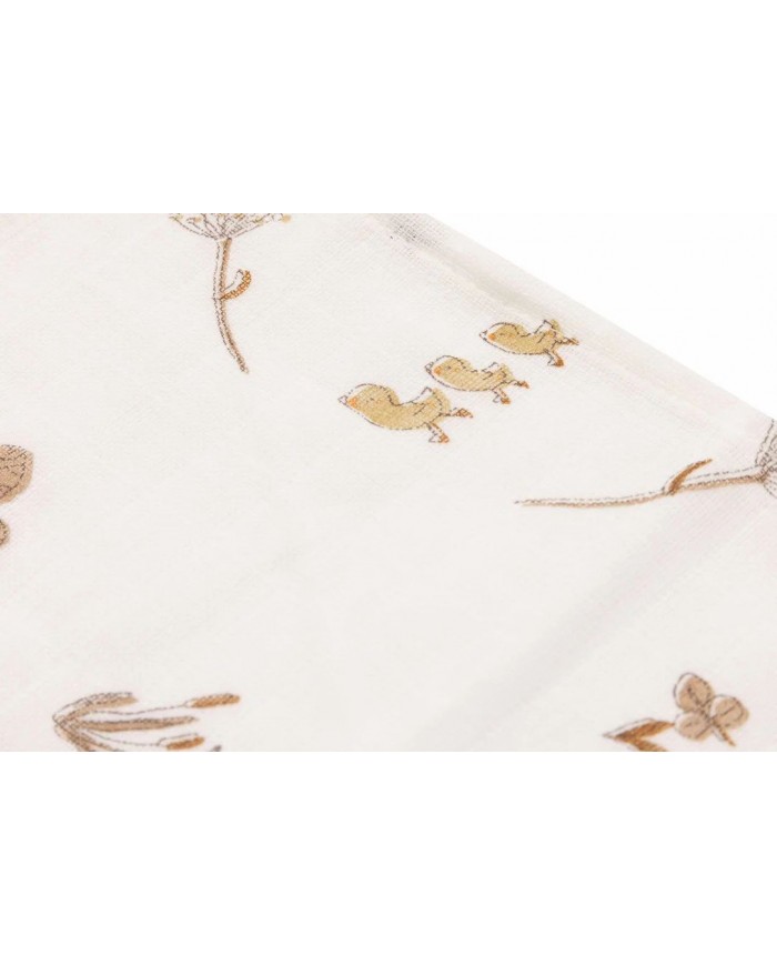 Lot de 3 Serviettes Gaze de Coton - Riverside