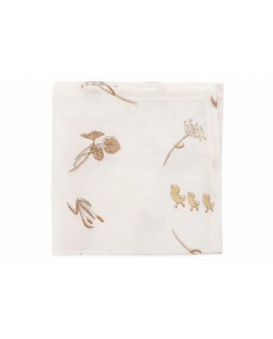 Lot de 3 Serviettes Gaze de Coton - Riverside Lot de 3 Serviettes Gaze de Coton - Riverside