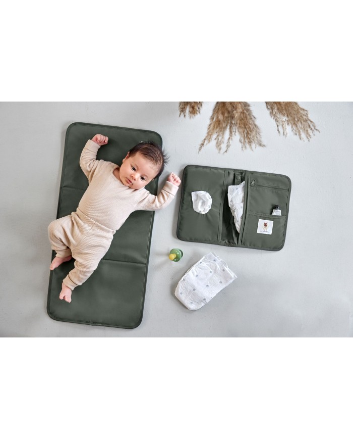 Pochette de change, olive