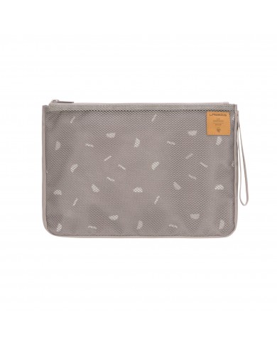 Pochette organiseur de change - Blocks taupe Pochette organiseur de change - Blocks taupe