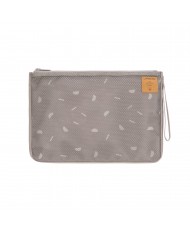 Tapis à Langer nomade Gaze de Coton - Biscuit