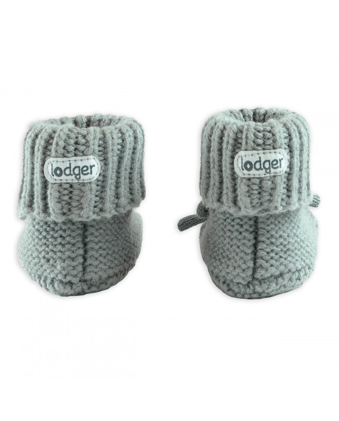 Chaussons bébé en laine Mérinos - Silk - 0-6 mois