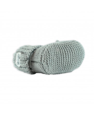 Chaussons bébé en laine Mérinos - Silk - 0-6 mois