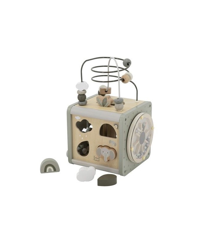 Cube d'activités - Olive green