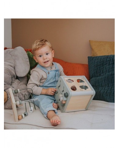 Cube d'activités - Olive green