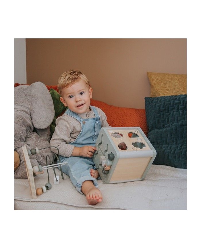 Cube d'activités - Olive green