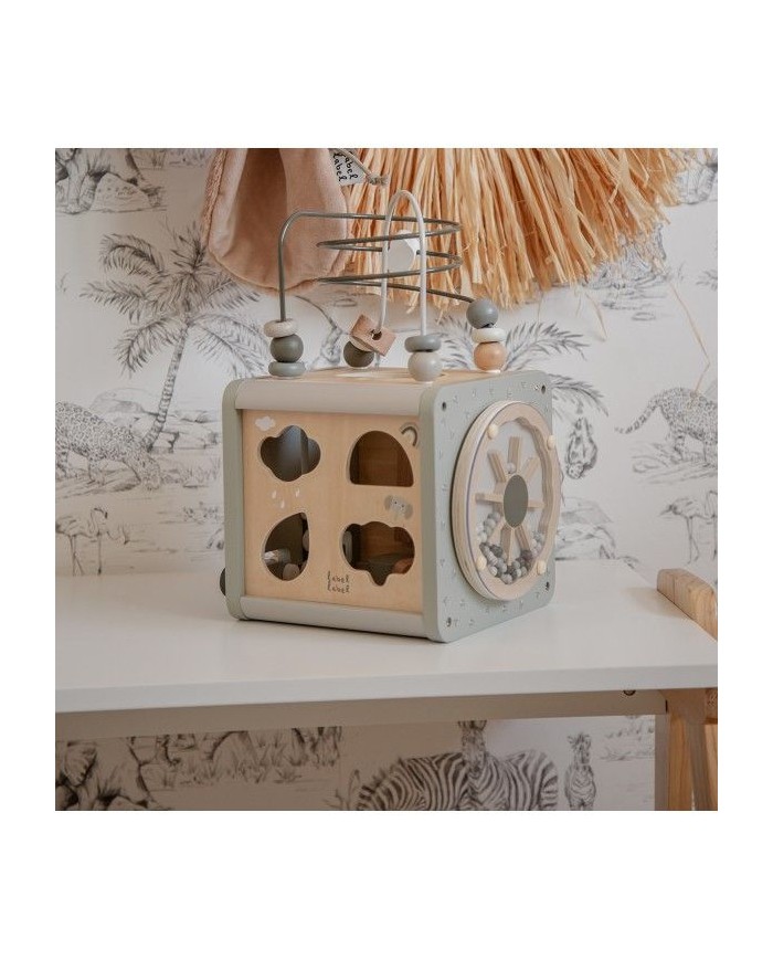 Cube d'activités - Olive green