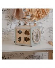 Cube d'activités - Olive green