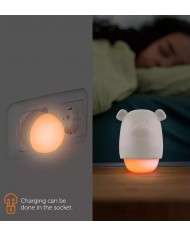 Veilleuse Benny l'ours - Taupe