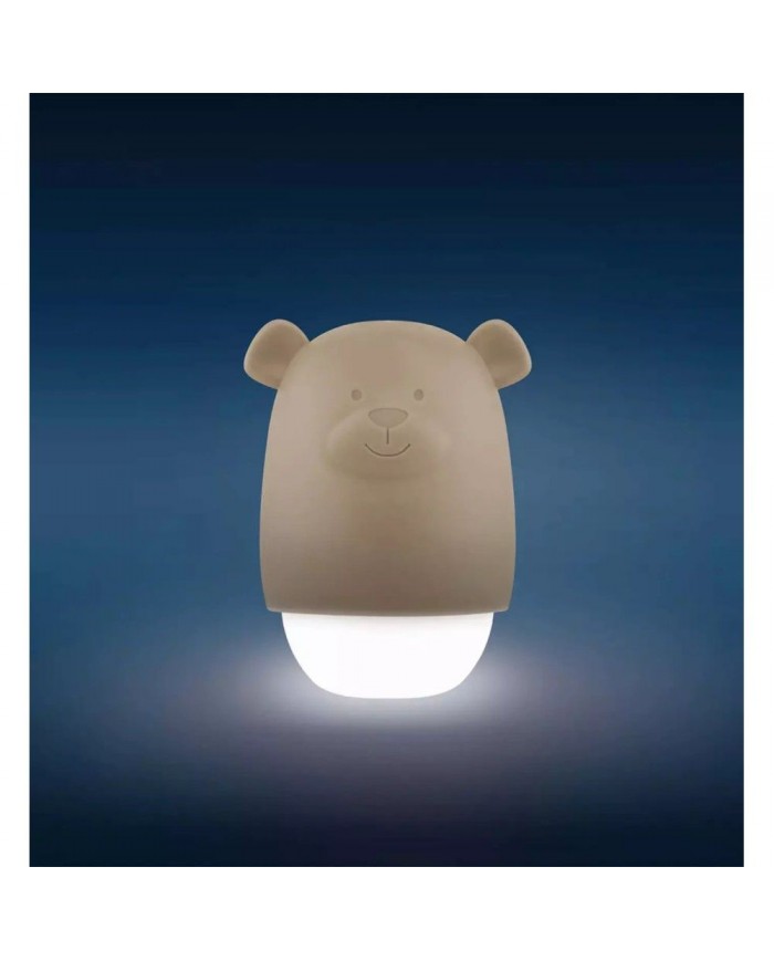 Veilleuse Benny l'ours - Taupe