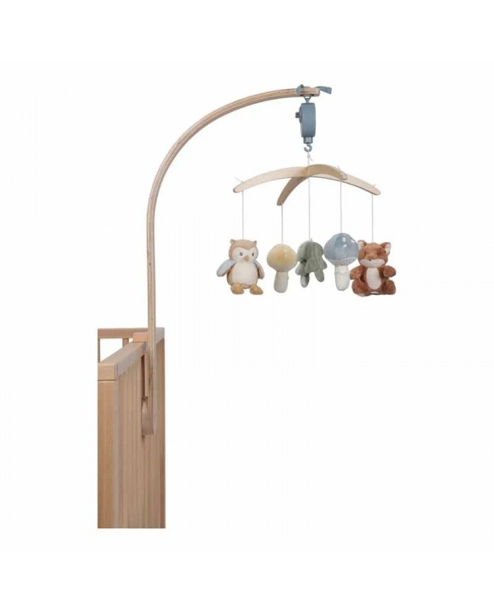 Mobile musicale en bois Forest friends