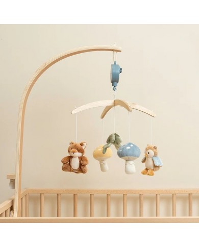 Mobile musicale en bois Forest friends