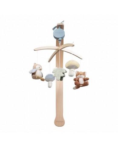 Mobile musicale en bois Forest friends