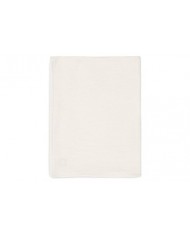 Couverture 75x100cm Basic Knit Ivory/Coral fleece