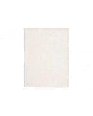 Couverture 75x100cm Basic Knit Ivory/Coral fleece