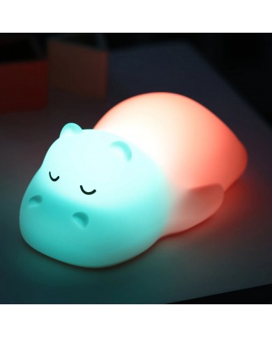 Veilleuse Hippopotame
