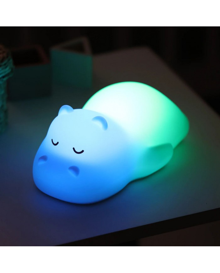 Veilleuse Hippopotame