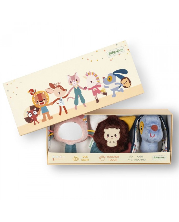 Set de découvertes sensorielles Jules le chien