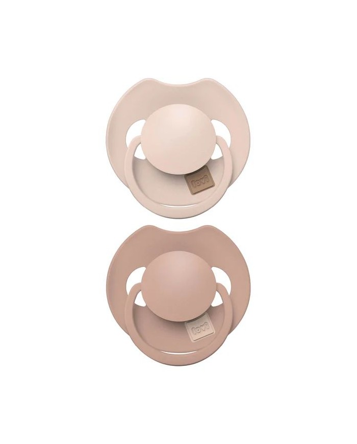 Sucettes Dynamique Prime 6-18 mois - Nude/Blush