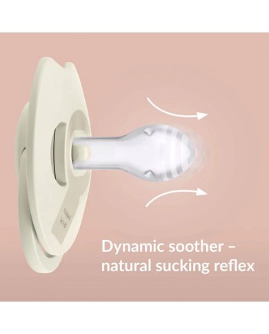 Sucettes Dynamique Prime 6-18 mois - Coconut/Ivory Sucettes Dynamique Prime 6-18 mois - Coconut/Ivory