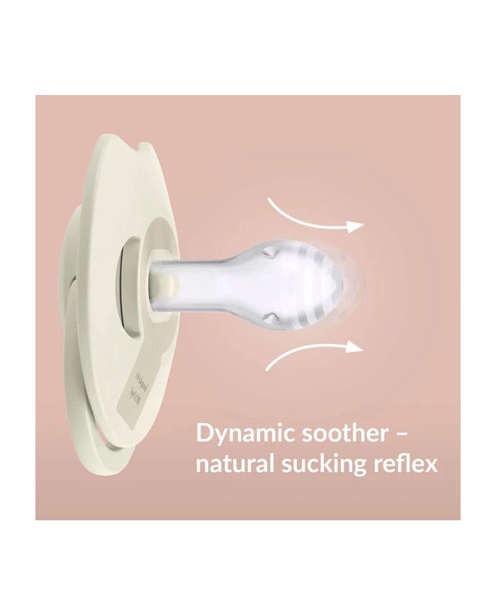 Sucettes Dynamique Prime 6-18 mois - Coconut/Ivory